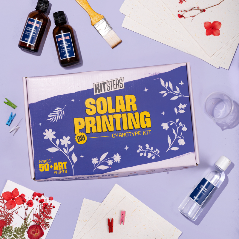 The DIY Cyanotype Sun Print Kit, made for absolute beginners