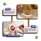 DIY Pet Paw Print Keepsake Kit