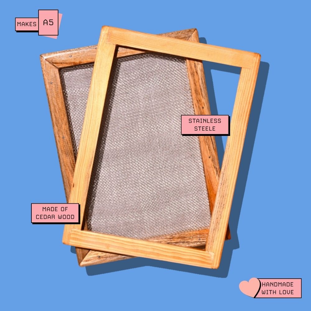 Paper Making Mold and Deckle Set