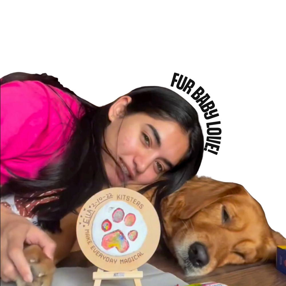 DIY Pet Paw Print Keepsake Kit