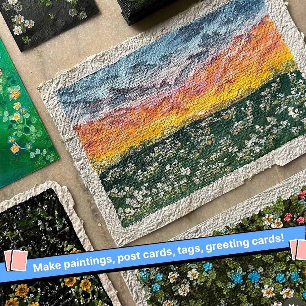Paper Making Mold and Deckle Set