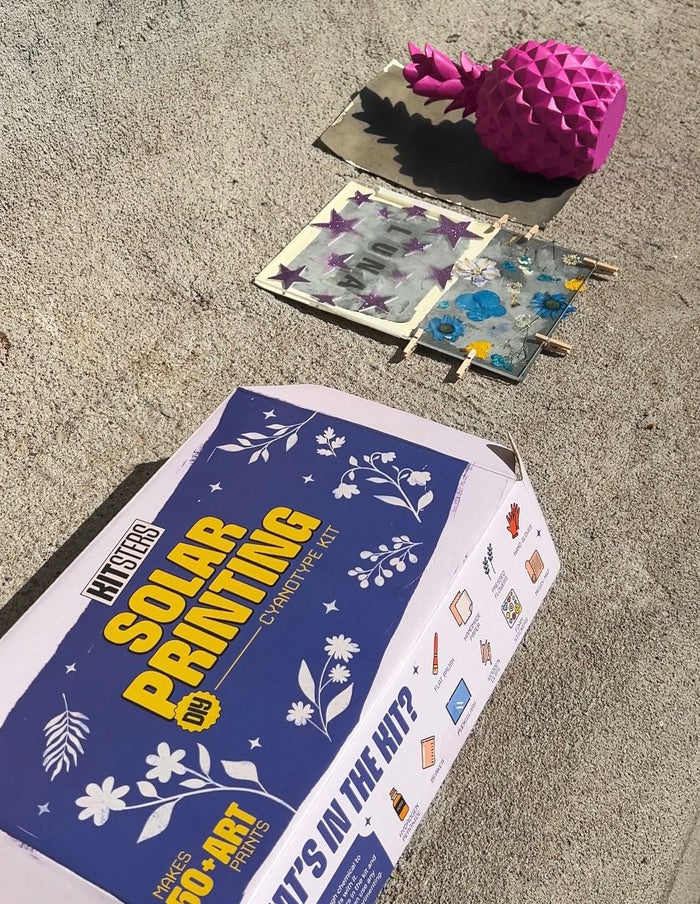 DIY Cyanotype Sun Print Kit — made by a Kitsters maker