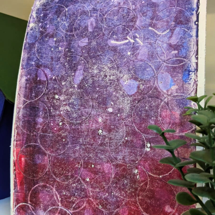 DIY Gel Plate Printing Kit — made by a Kitsters maker