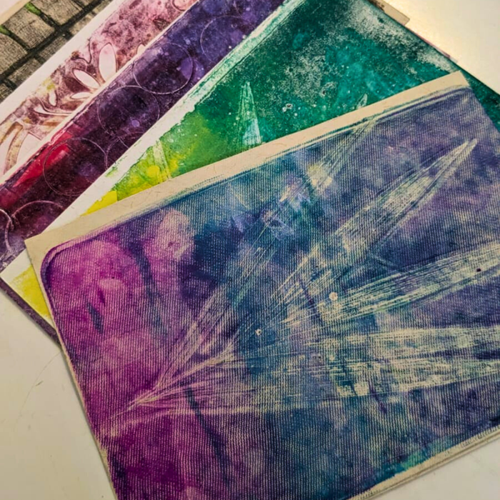 DIY Gel Plate Printing Kit — made by a Kitsters maker